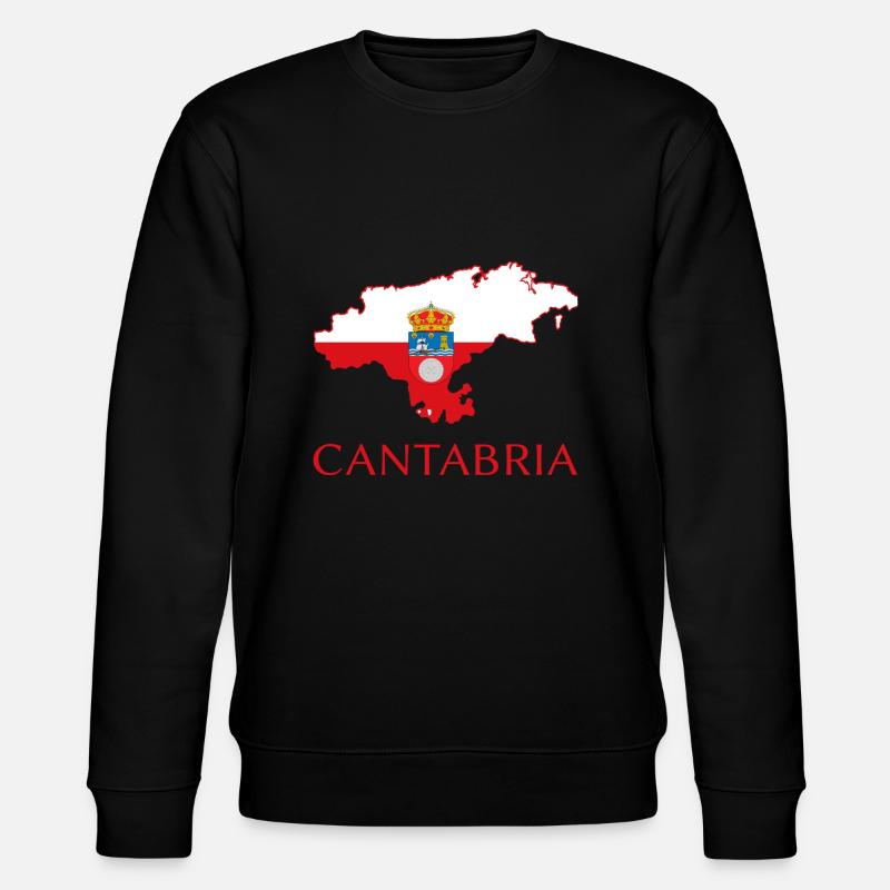 Cantabrie - Sweat bio CHANGER Stanley/Stella Unisexe - noir