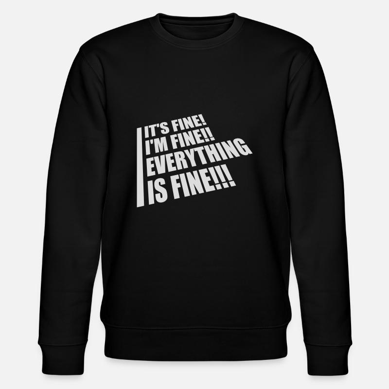 Tout va bien devis - Sweat bio CHANGER Stanley/Stella Unisexe - noir