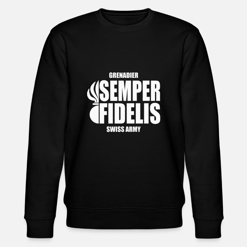 Grenadier - Sweat bio CHANGER Stanley/Stella Unisexe - noir