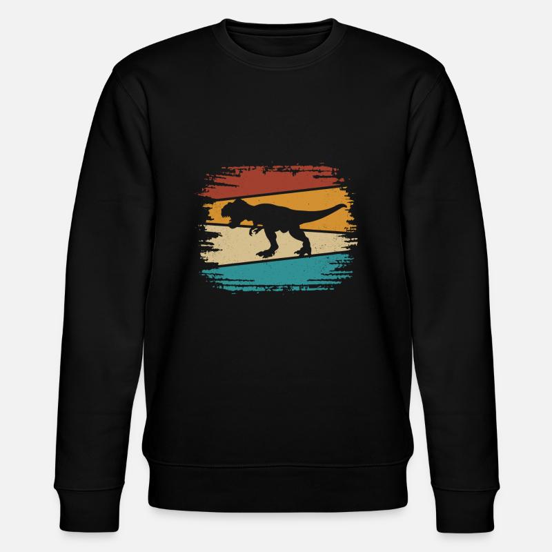 T Rex - Stanley/Stella Unisex Bio-Sweatshirt CHANGER - Schwarz