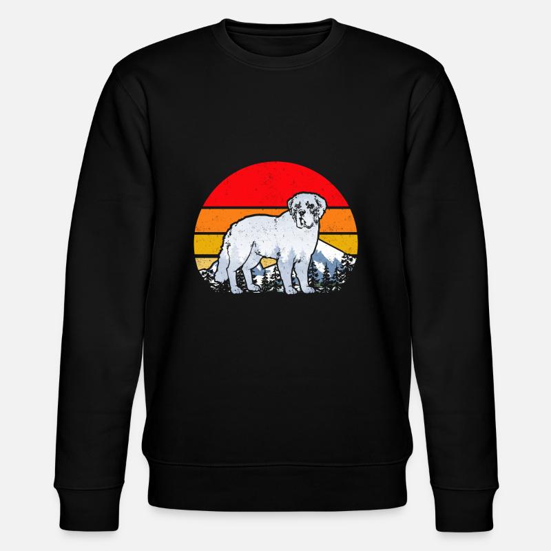 Saint-Bernard Chien Saint-Bernard - Sweat bio CHANGER Stanley/Stella Unisexe - noir