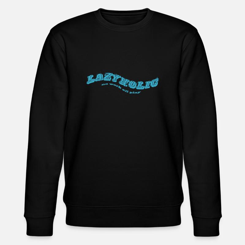 lazyholic - Stanley/Stella Unisex Bio-Sweatshirt CHANGER  - Schwarz