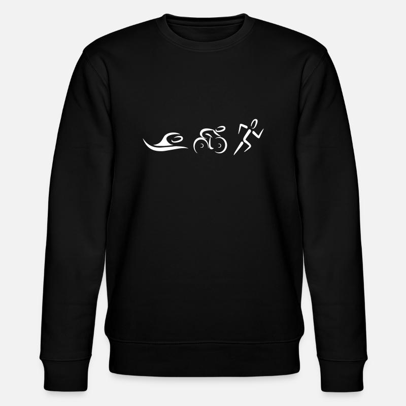 Triathlon - Sweat bio CHANGER Stanley/Stella Unisexe - noir