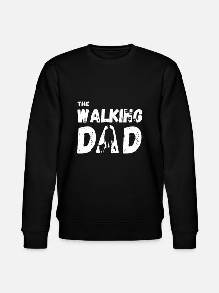 The Walking Dad - Der, der mit dem Labbi geht! - Stanley/Stella Unisex Bio-Sweatshirt CHANGER - Schwarz