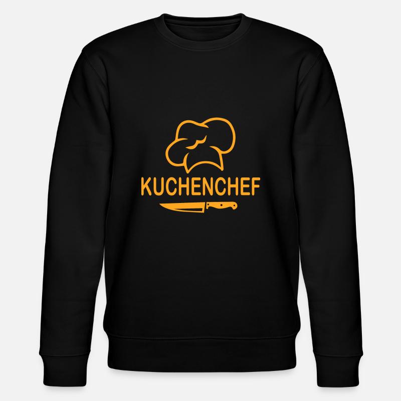 Koch kochen backen - Stanley/Stella Unisex Bio-Sweatshirt CHANGER - Schwarz