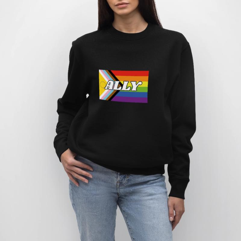 Drapeau de progrès Ally Inclusive Pride Sweat bio CHANGER Stanley/Stella Unisexe