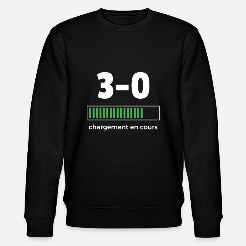 3 zéro - Sweat bio CHANGER Stanley/Stella Unisexe - noir