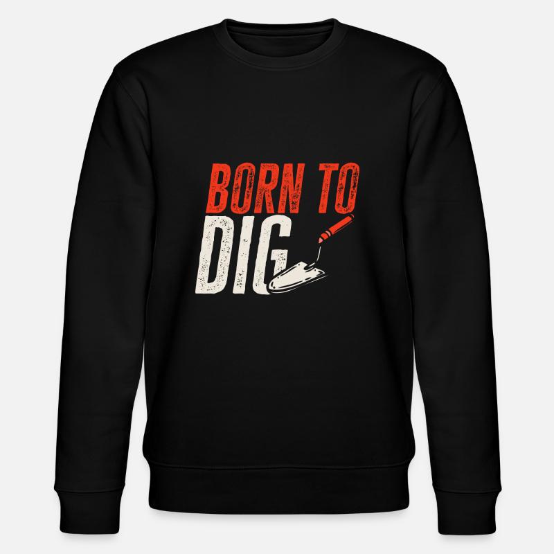 Archäologie Geschenk Archäologe - Stanley/Stella Unisex Bio-Sweatshirt CHANGER  - Schwarz
