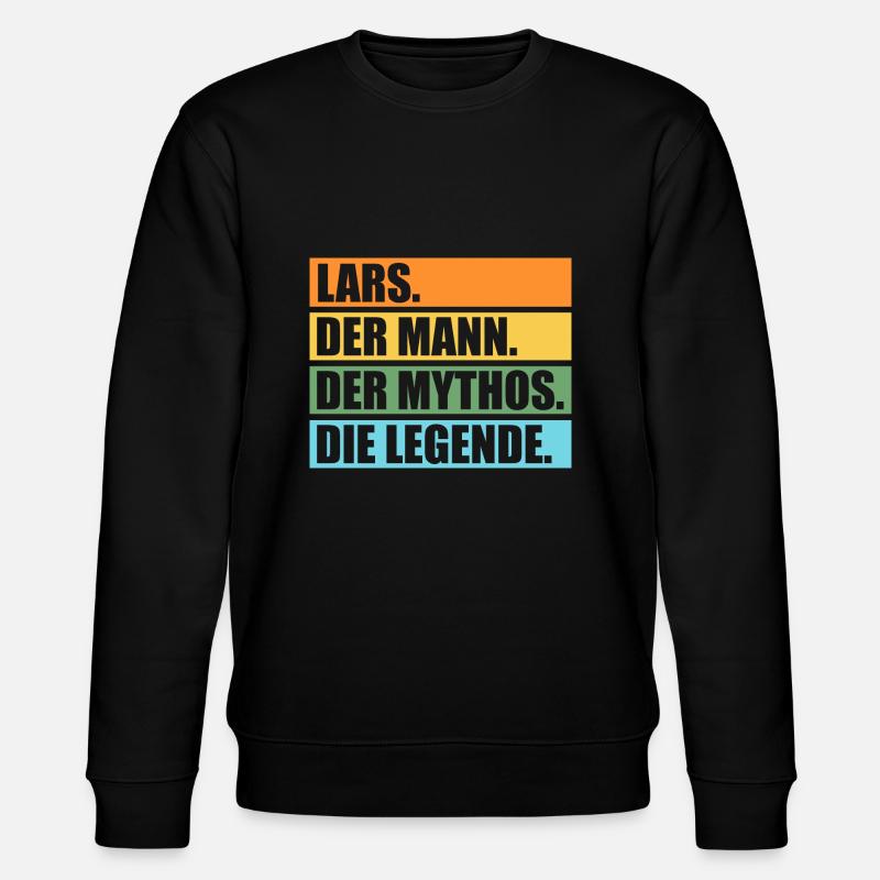 Lars - Stanley/Stella Unisex Bio-Sweatshirt CHANGER  - Schwarz