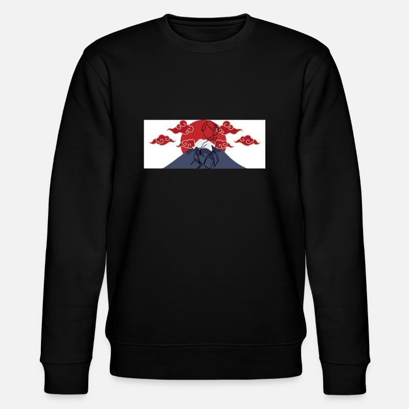 Japan Design Gift Idea - Stanley/Stella CHANGER Unisex Organic Sweatshirt - black