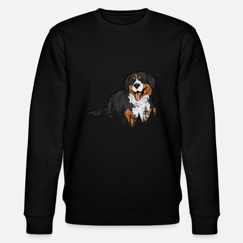 Bouvier bernois - Sweat bio CHANGER Stanley/Stella Unisexe - noir