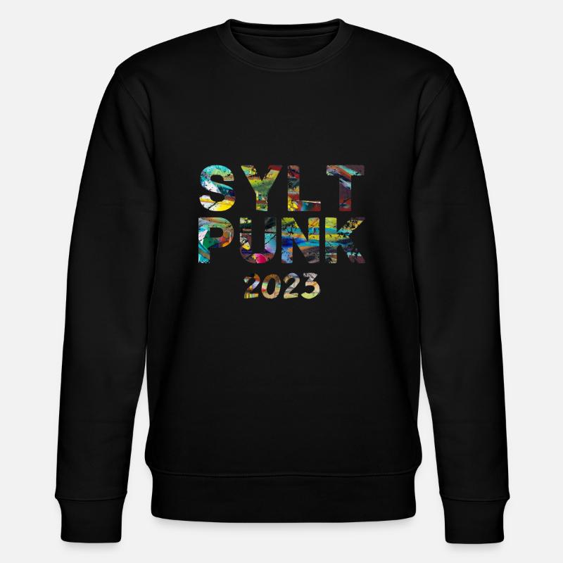 Sylt Punk,Punk,Punks,Sylt,Graffiti - Sweat bio CHANGER Stanley/Stella Unisexe - noir