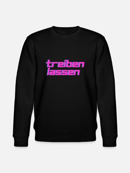 Treiben lassen - Stanley/Stella Unisex Bio-Sweatshirt CHANGER - Schwarz
