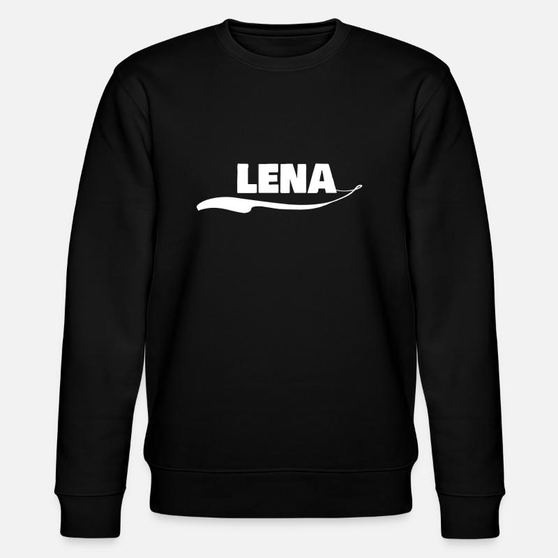 Prénom lena - Sweat bio CHANGER Stanley/Stella Unisexe - noir