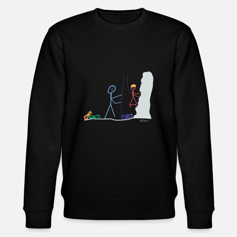 mur d'escalade - Sweat bio CHANGER Stanley/Stella Unisexe - noir