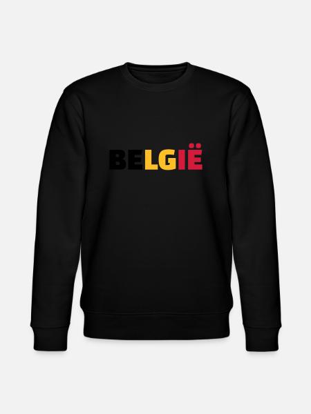Belgie - Stanley/Stella CHANGER Unisex Organic Sweatshirt - black