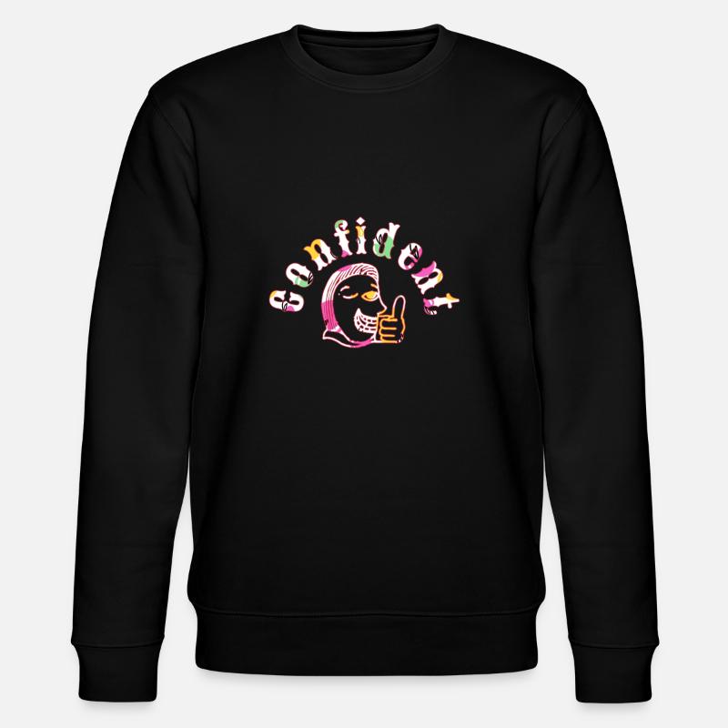 Sur de soi - Sweat bio CHANGER Stanley/Stella Unisexe - noir