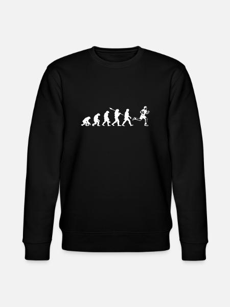 Evolution Rugby Player Rugby Gift - Stanley/Stella CHANGER Unisex Organic Sweatshirt - black