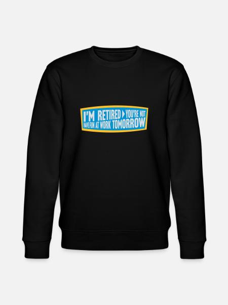 have fun at work - Stanley/Stella CHANGER Unisex Organic Sweatshirt - black
