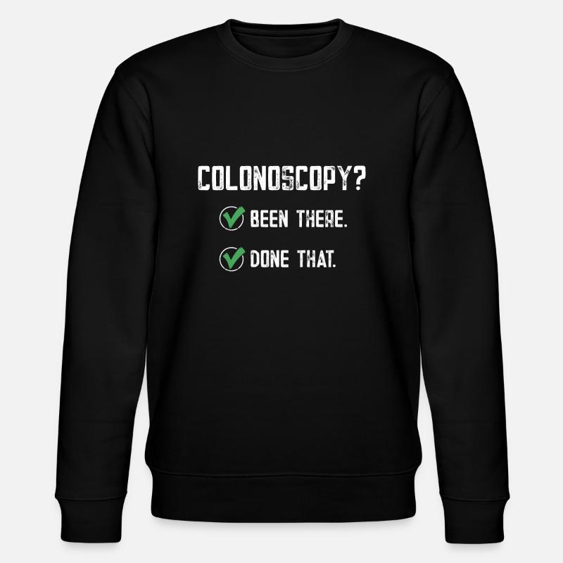 Gastroenterology Endoscopy Colonoscopy - Stanley/Stella CHANGER Unisex Organic Sweatshirt - black