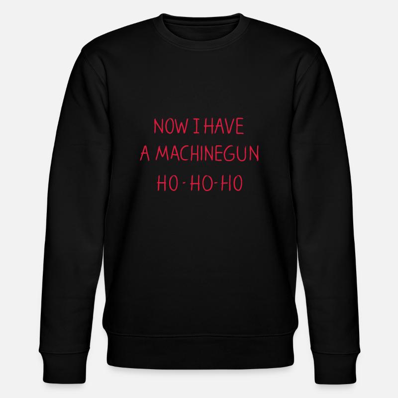 Ho Ho Ho - Stanley/Stella Unisex Bio-Sweatshirt CHANGER  - Schwarz