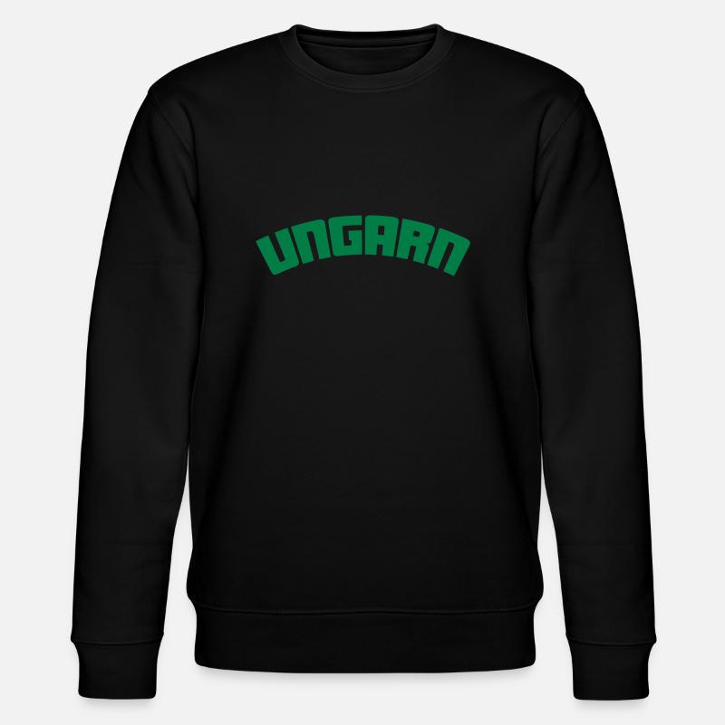 Hongrie - Sweat bio CHANGER Stanley/Stella Unisexe - noir
