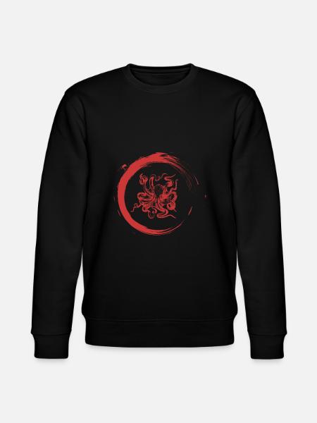 Octopus - Stanley/Stella CHANGER Unisex Organic Sweatshirt - black