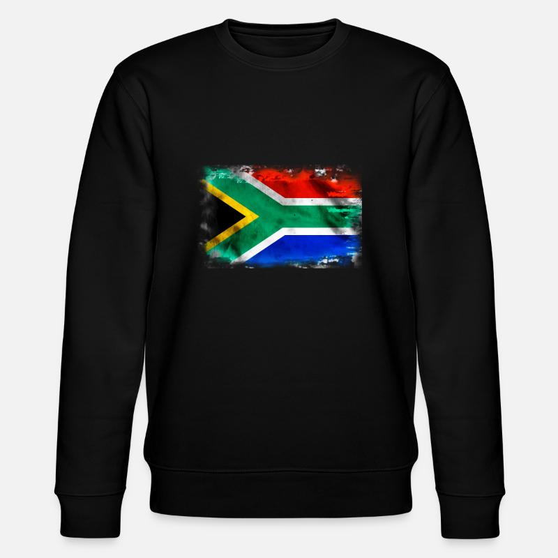 Drapeau de l’Afrique du Sud - Sweat bio CHANGER Stanley/Stella Unisexe - noir