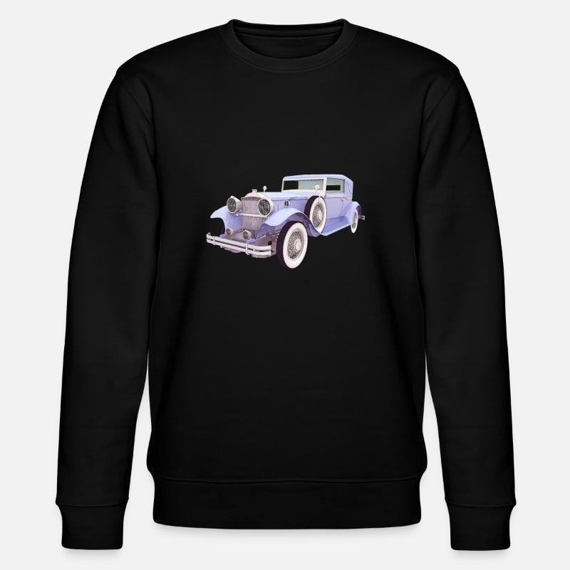 Oldtimer, Car, Automobile - Stanley/Stella CHANGER Unisex Organic Sweatshirt - black