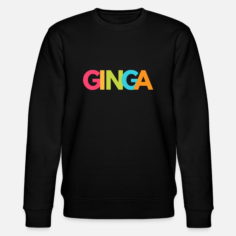 Ginga Capoeira - Stanley/Stella Unisex Bio-Sweatshirt CHANGER  - Schwarz