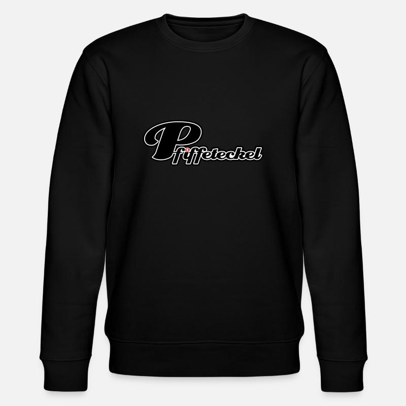Pfiffeteckel - Stanley/Stella Unisex Bio-Sweatshirt CHANGER  - Schwarz