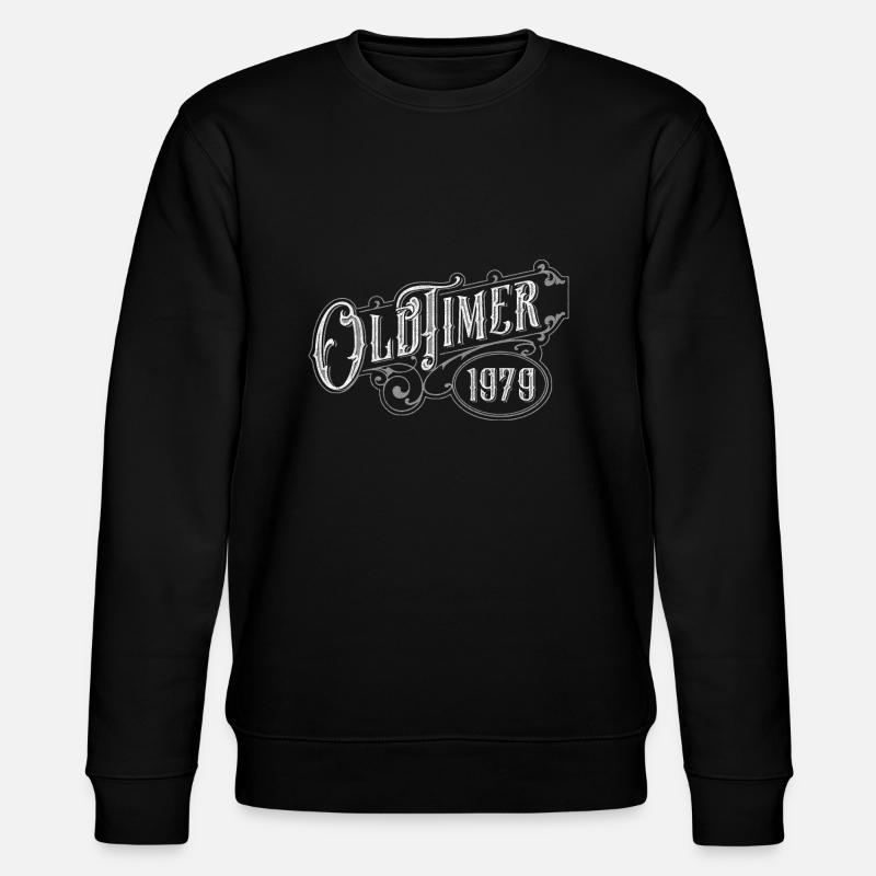 Oldtimer - Stanley/Stella Unisex Bio-Sweatshirt CHANGER  - Schwarz