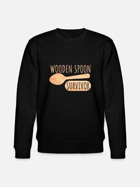 Wooden Spoon Survivor - Stanley/Stella CHANGER Unisex Organic Sweatshirt - black