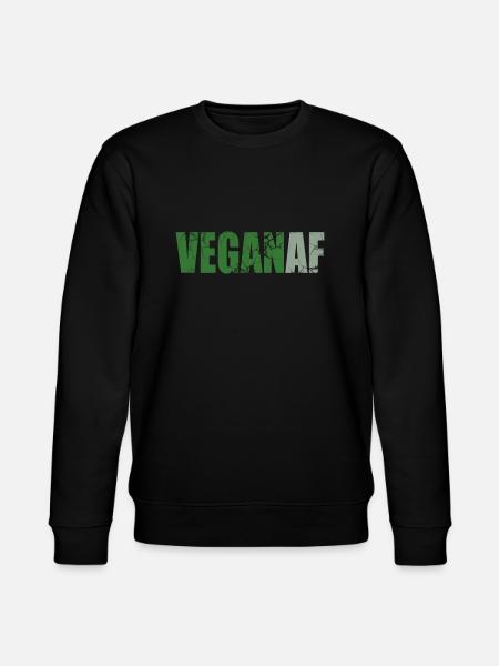 VEGANAF - Stanley/Stella Unisex Bio-Sweatshirt CHANGER - Schwarz