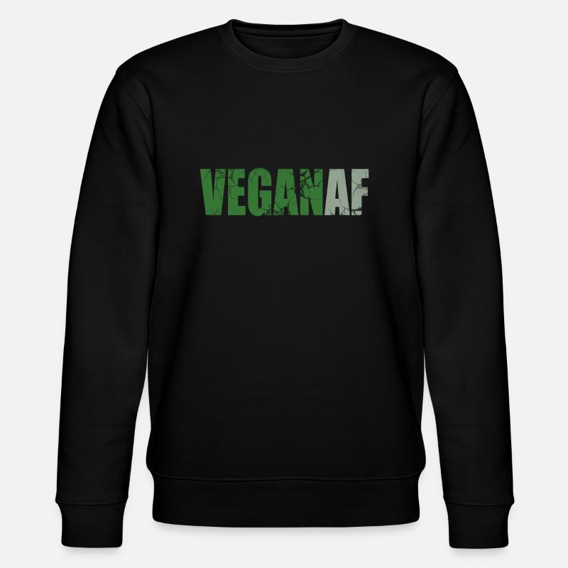 VEGANAF - Sweat bio CHANGER Stanley/Stella Unisexe - noir