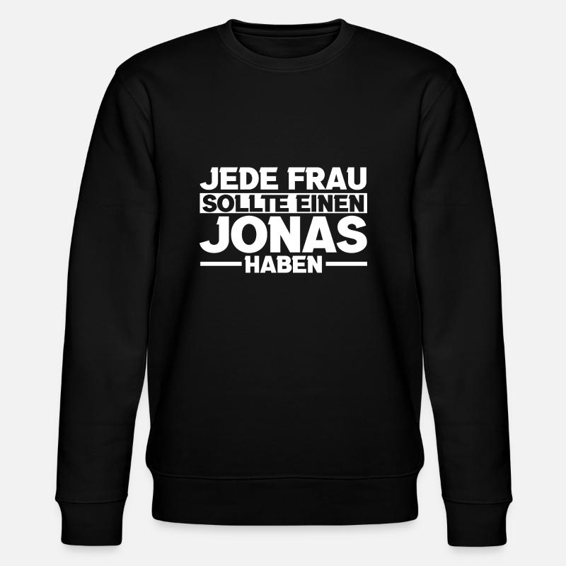 Jonas - Stanley/Stella CHANGER Unisex Organic Sweatshirt - black