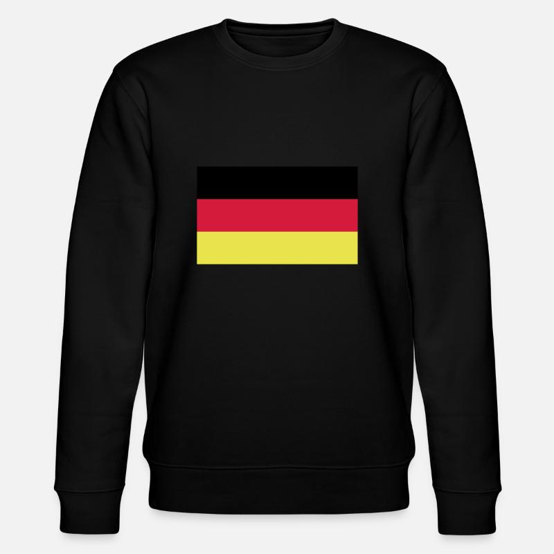 Deutschland - Stanley/Stella Unisex Bio-Sweatshirt CHANGER - Schwarz