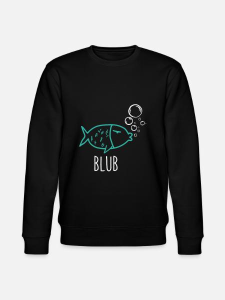 Poisson frais - Sweat bio CHANGER Stanley/Stella Unisexe - noir