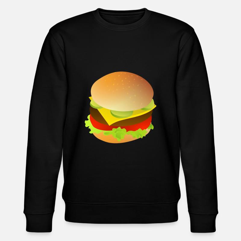Burger - Sweat bio CHANGER Stanley/Stella Unisexe - noir