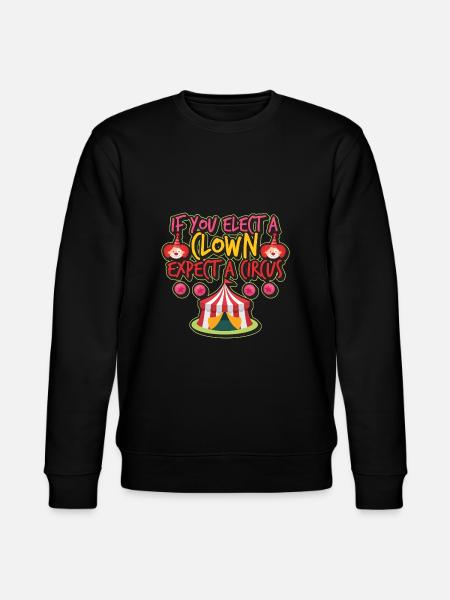Clown & Circus - Stanley/Stella CHANGER Unisex Organic Sweatshirt - black