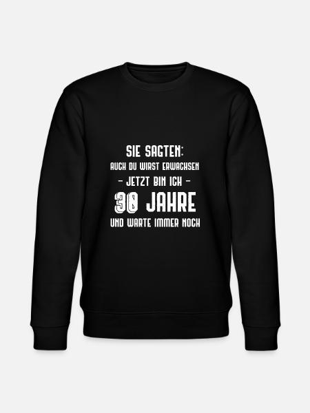 30 ans - 30 ans - Sweat bio CHANGER Stanley/Stella Unisexe - noir