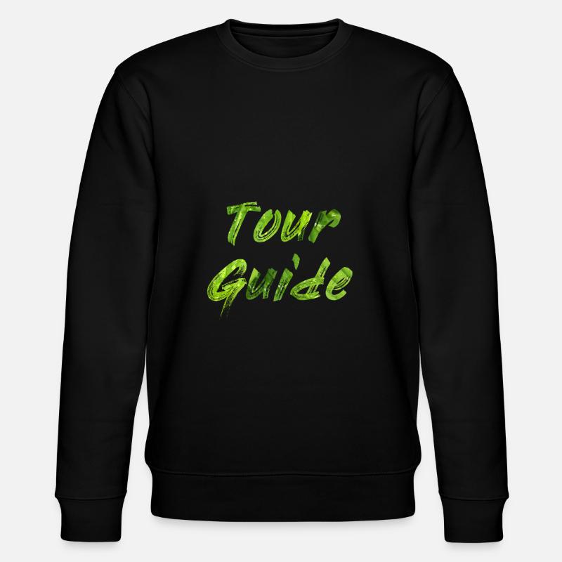 Tour Guide - Stanley/Stella Unisex Bio-Sweatshirt CHANGER  - Schwarz
