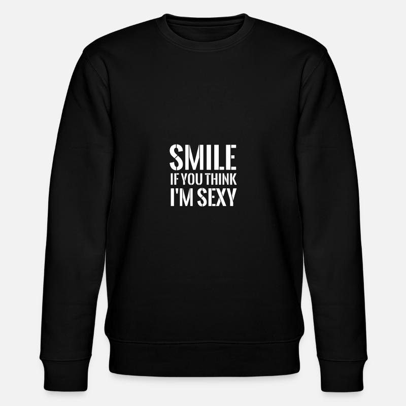 Smile - Sweat bio CHANGER Stanley/Stella Unisexe - noir