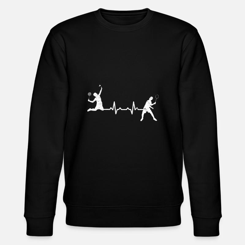 Evolution Badminton Sports - Stanley/Stella CHANGER Unisex Organic Sweatshirt - black