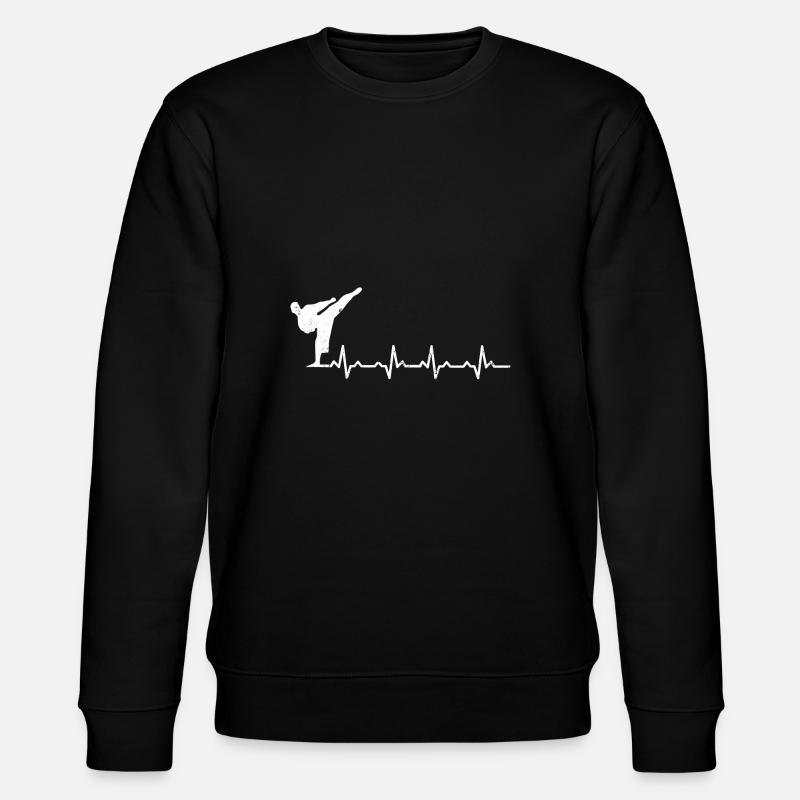 Fréquence cardiaque Taekwondo - Sweat bio CHANGER Stanley/Stella Unisexe - noir