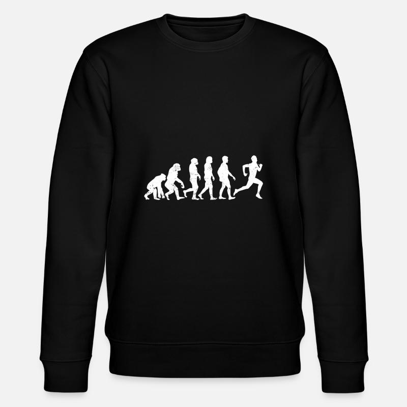 Evolution Running - Stanley/Stella CHANGER Unisex Organic Sweatshirt - black