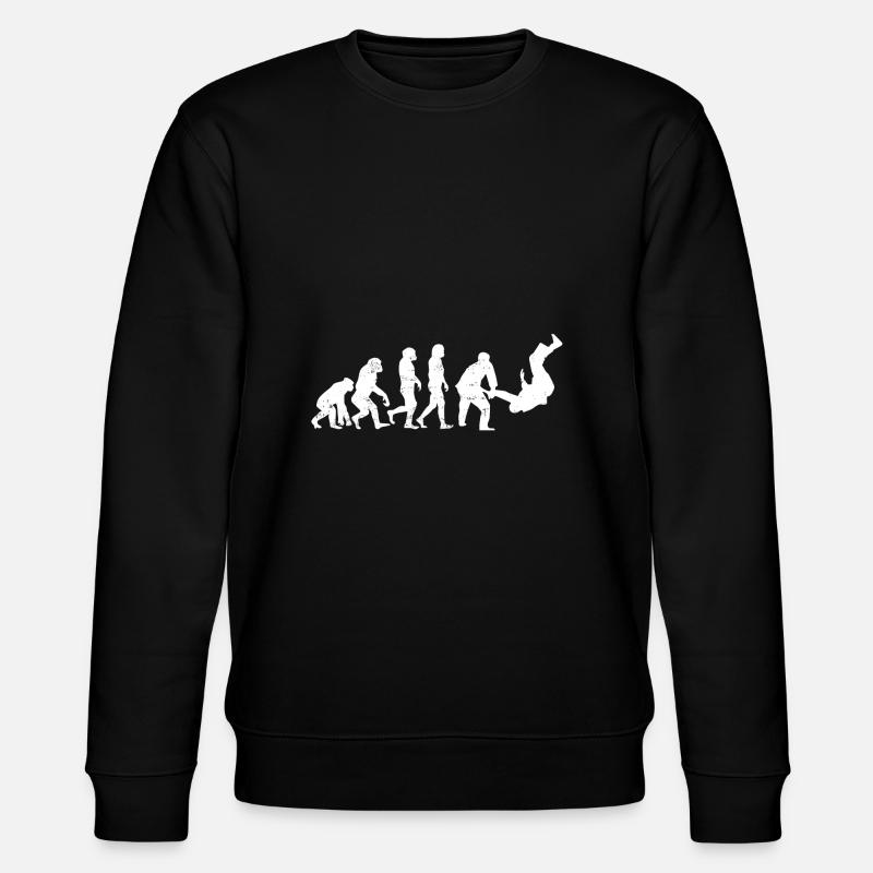 Evolution Judo - Stanley/Stella CHANGER Unisex Organic Sweatshirt - black