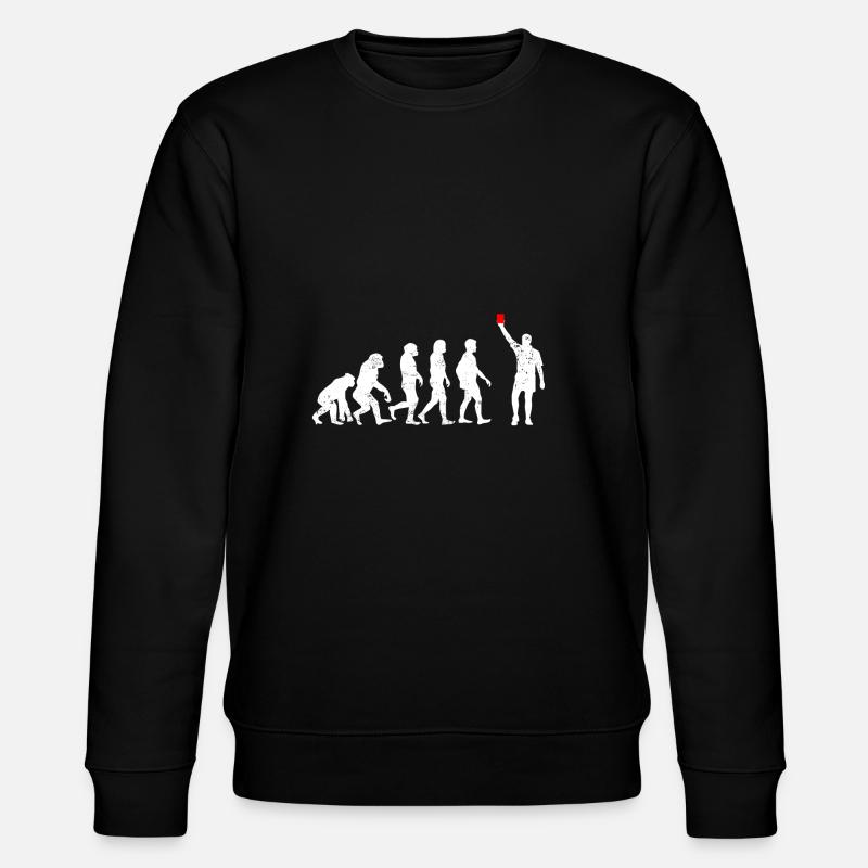 Evolution Referee - Stanley/Stella CHANGER Unisex Organic Sweatshirt - black