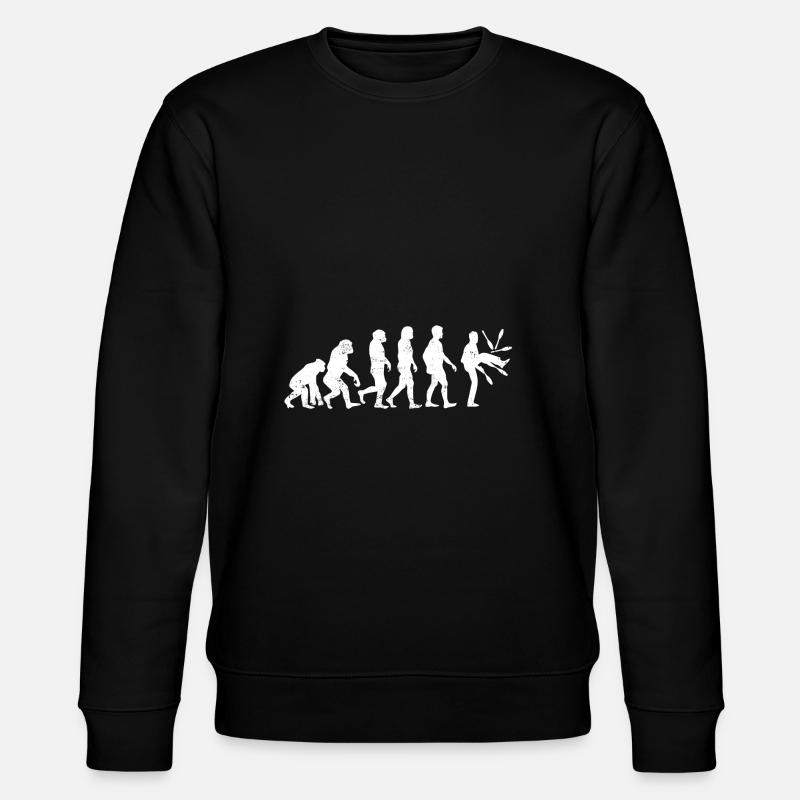 Evolution de l'évolution du jongleur - Sweat bio CHANGER Stanley/Stella Unisexe - noir