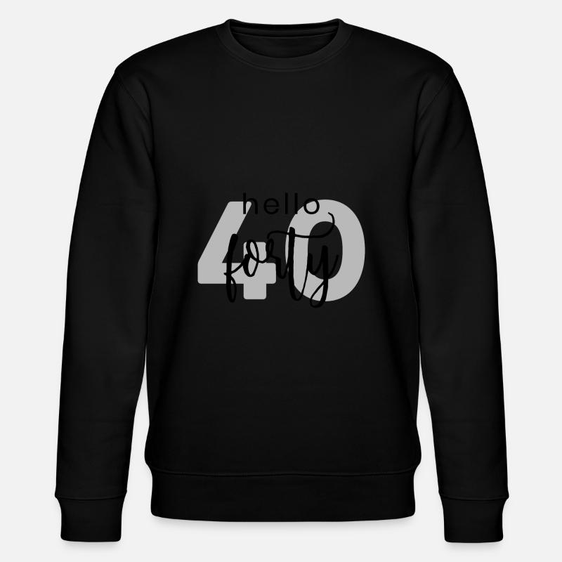 40ème anniversaire - Sweat bio CHANGER Stanley/Stella Unisexe - noir